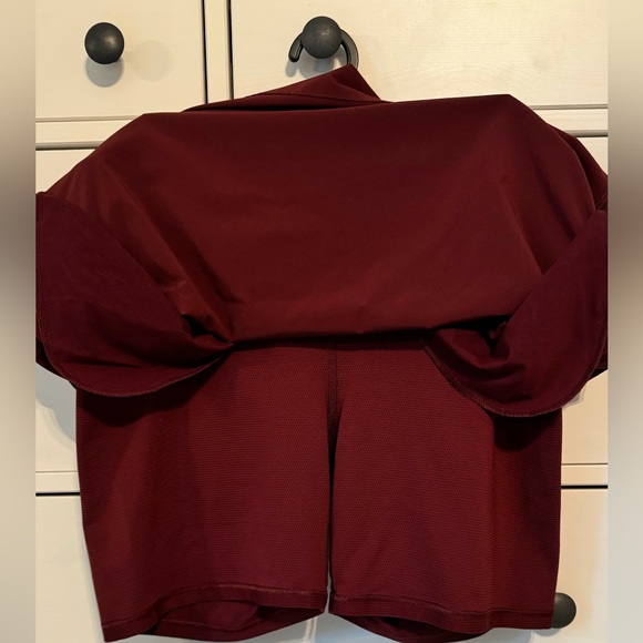 Athleta skort, size 12Tall. Cranberry color. - Picture 3 of 4